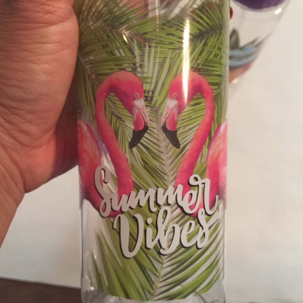 Summer water bottles with straw - NWT - Picture 6 of 8